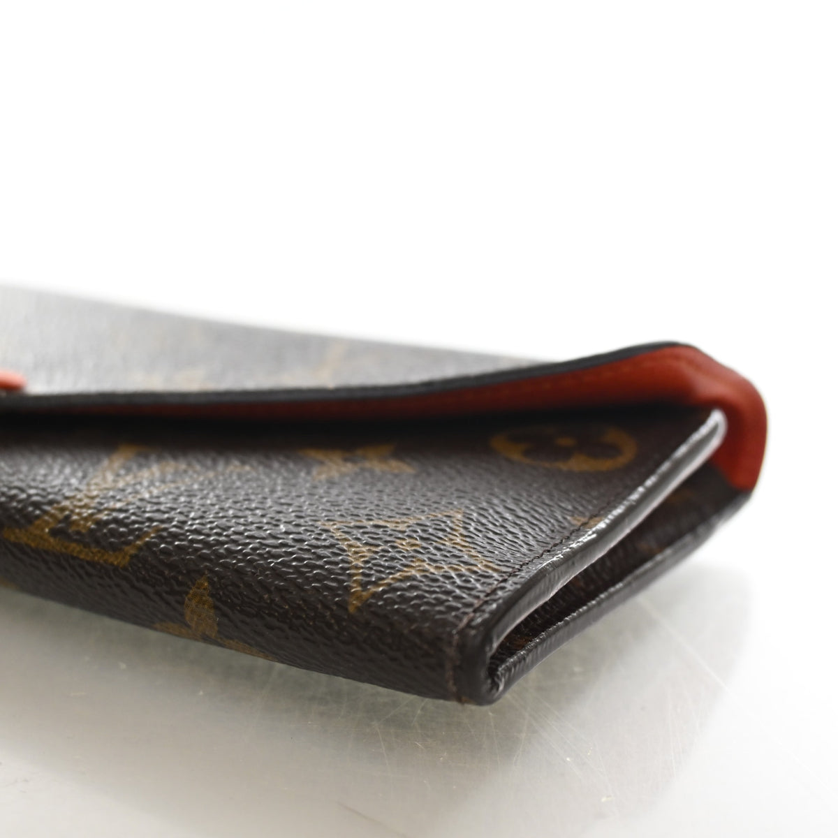 Pre-Owned Louis Vuitton Wallet Monogram Josephine, side profile, photo 7 of 12