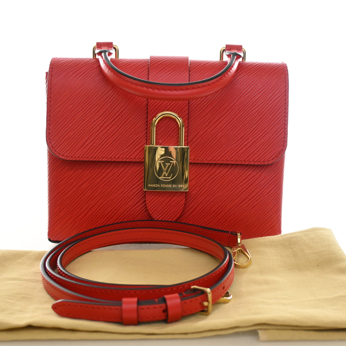 Pre-Owned Louis Vuitton Epi Leather Locky BB, front view, photo 14 of 14