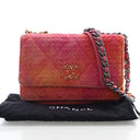 Chanel Tweed 19 Wallet On C...