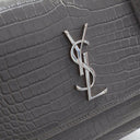 Saint Laurent Medium Crocod...