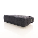 Chanel Small Raffia Slim Va...