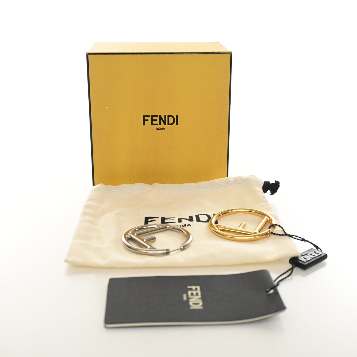 Fendi F Is Fendi Hoop Earrings, photo 10 of 10