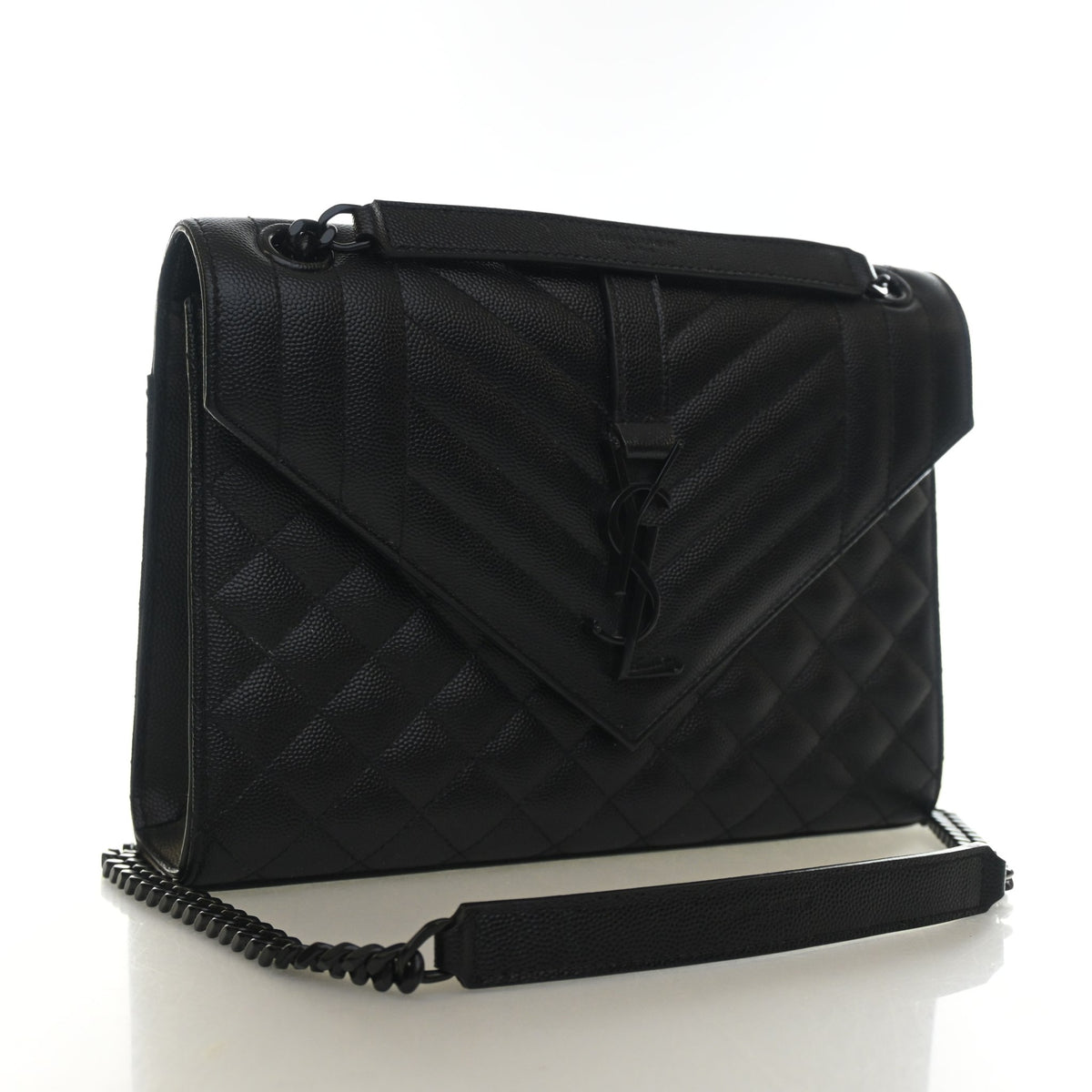 Saint Laurent Medium Calfskin Envelope Flap Bag, photo 2 of 13