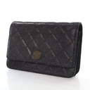 Chanel Metallic Quilted Tar...