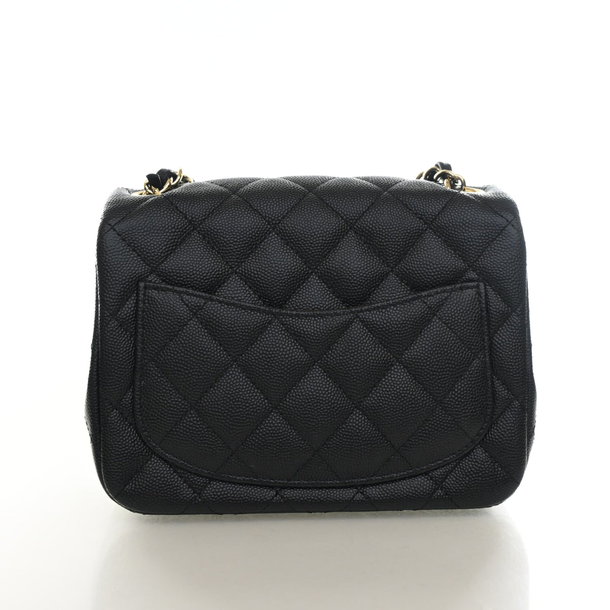 Chanel Mini Caviar Square Classic Flap Bag, photo 11 of 14
