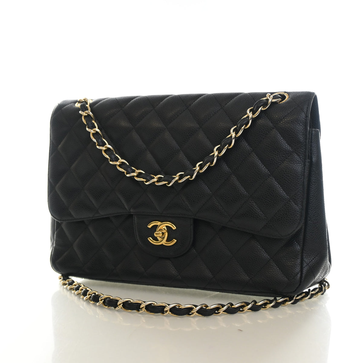 Chanel Jumbo Caviar Classic Double Flap Bag, photo 3 of 16