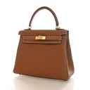 Hermes Gold Togo Kelly 25