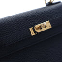 Hermes Noir Togo Lizard Tou...