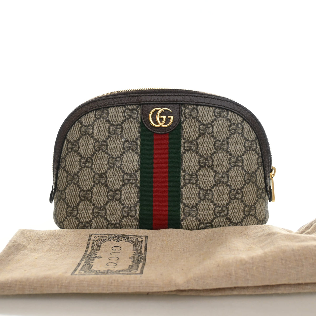 Gucci Small GG Supreme Ophidia Cosmetic Case, photo 13 of 13