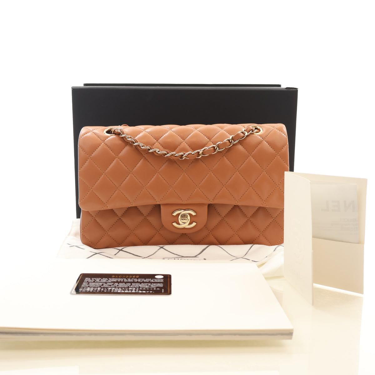 Chanel Medium Lambskin Classic Double Flap Bag, photo 17 of 17