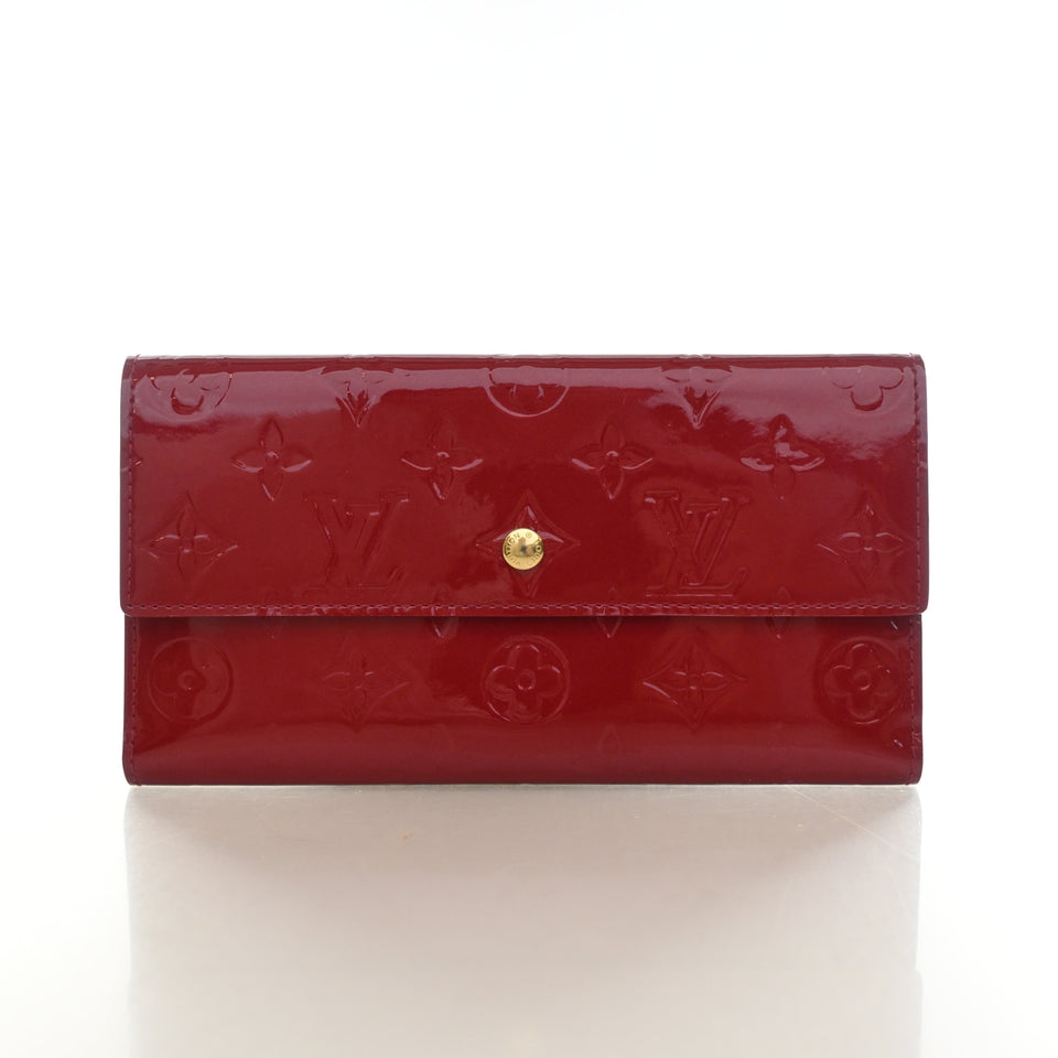 Louis Vuitton Monogram Vernis Sarah Wallet