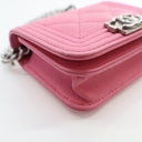Chanel Mini Caviar Boy Belt...
