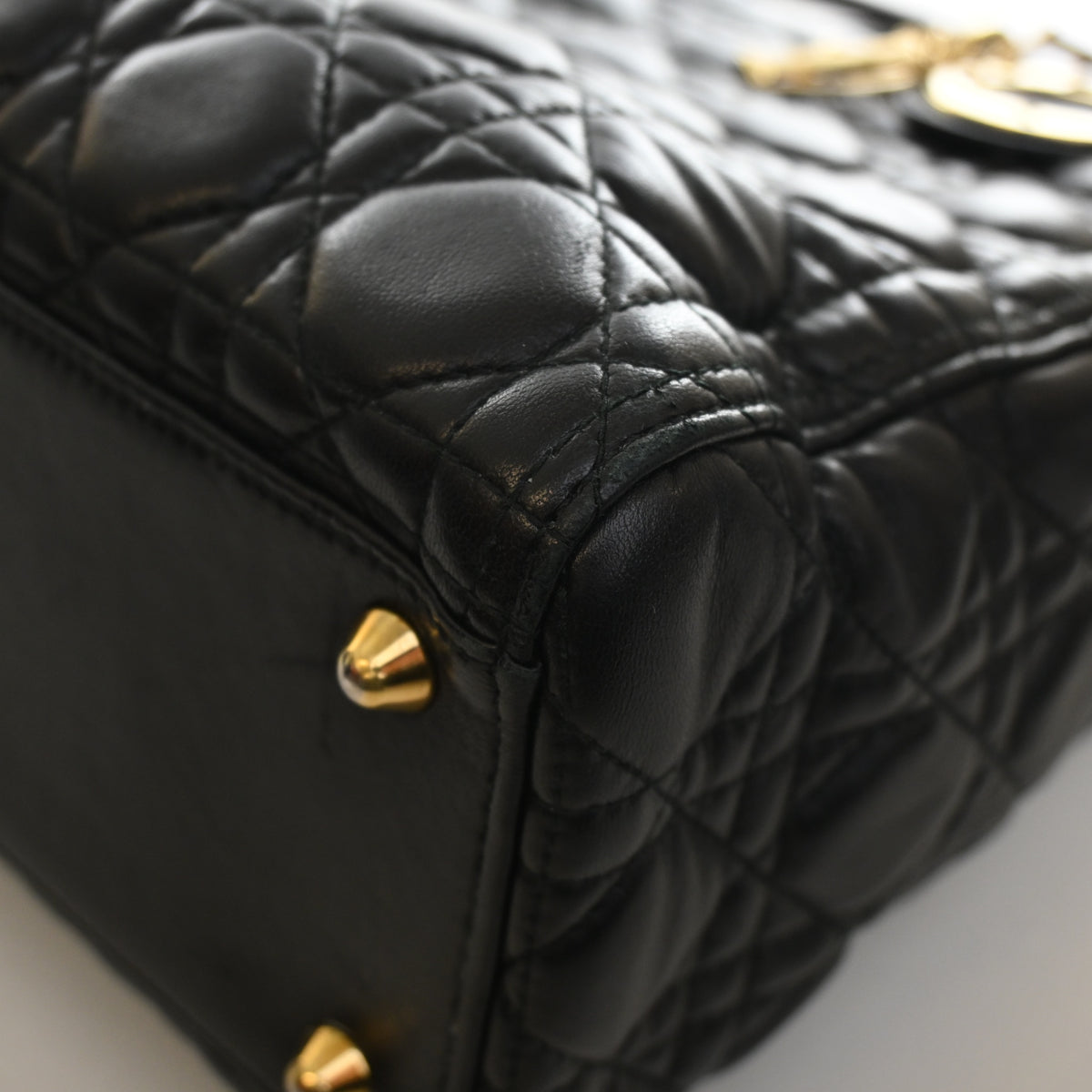 Christian Dior Large Lambskin Lady Dior, photo 15 of 18