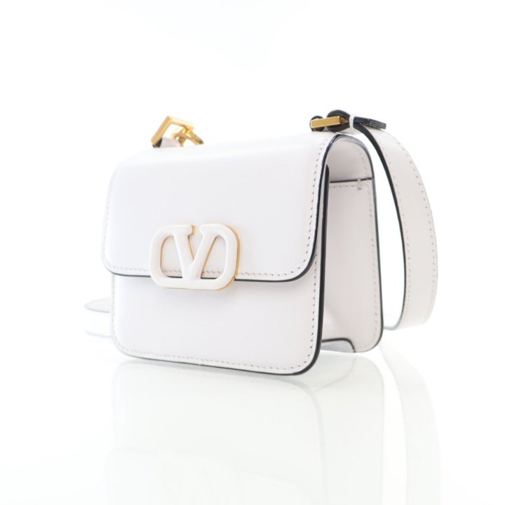 Valentino Micro Calfskin VSling Flap Bag, photo 3 of 18