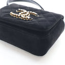 Chanel Mini Velvet Quilted ...