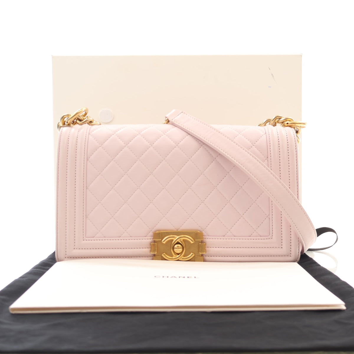 Chanel Medium Lambskin Boy Bag, photo 19 of 19