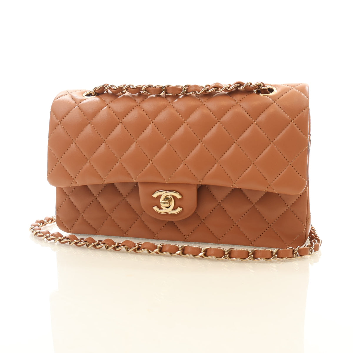 Chanel Medium Lambskin Classic Double Flap Bag, photo 3 of 17