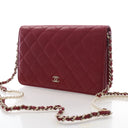 Chanel Lambskin Pearl Walle...