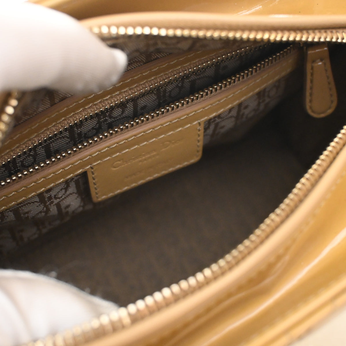 Christian Dior Medium Patent Lady Dior, photo 13 of 15