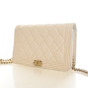 Chanel Caviar Boy Wallet On...
