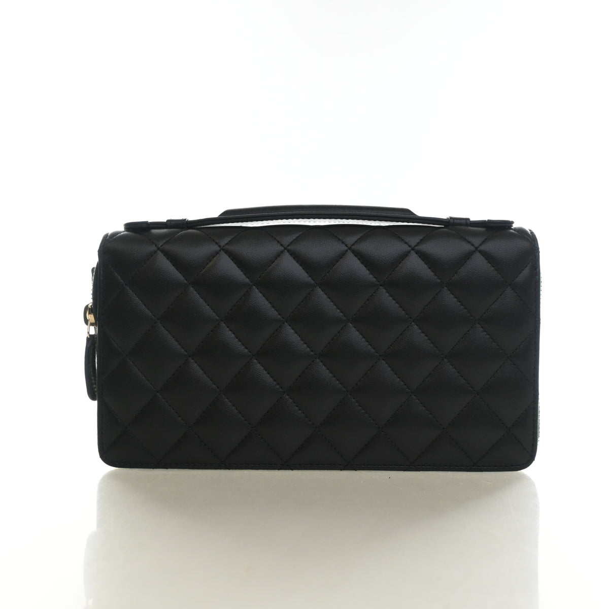 Chanel Lambskin Zip Around Clutch, photo 10 of 14