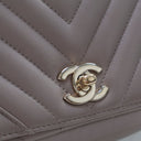 Chanel Mini Calfskin Chevro...