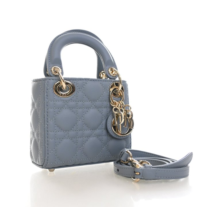 Christian Dior Micro Lambskin Lady Dior