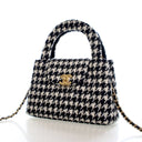 Chanel Nano Tweed Kelly Sho...