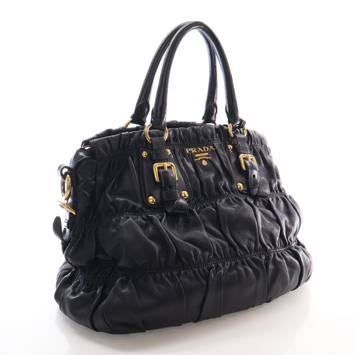 Prada Medium Nappa Gaufre Shoulder Bag