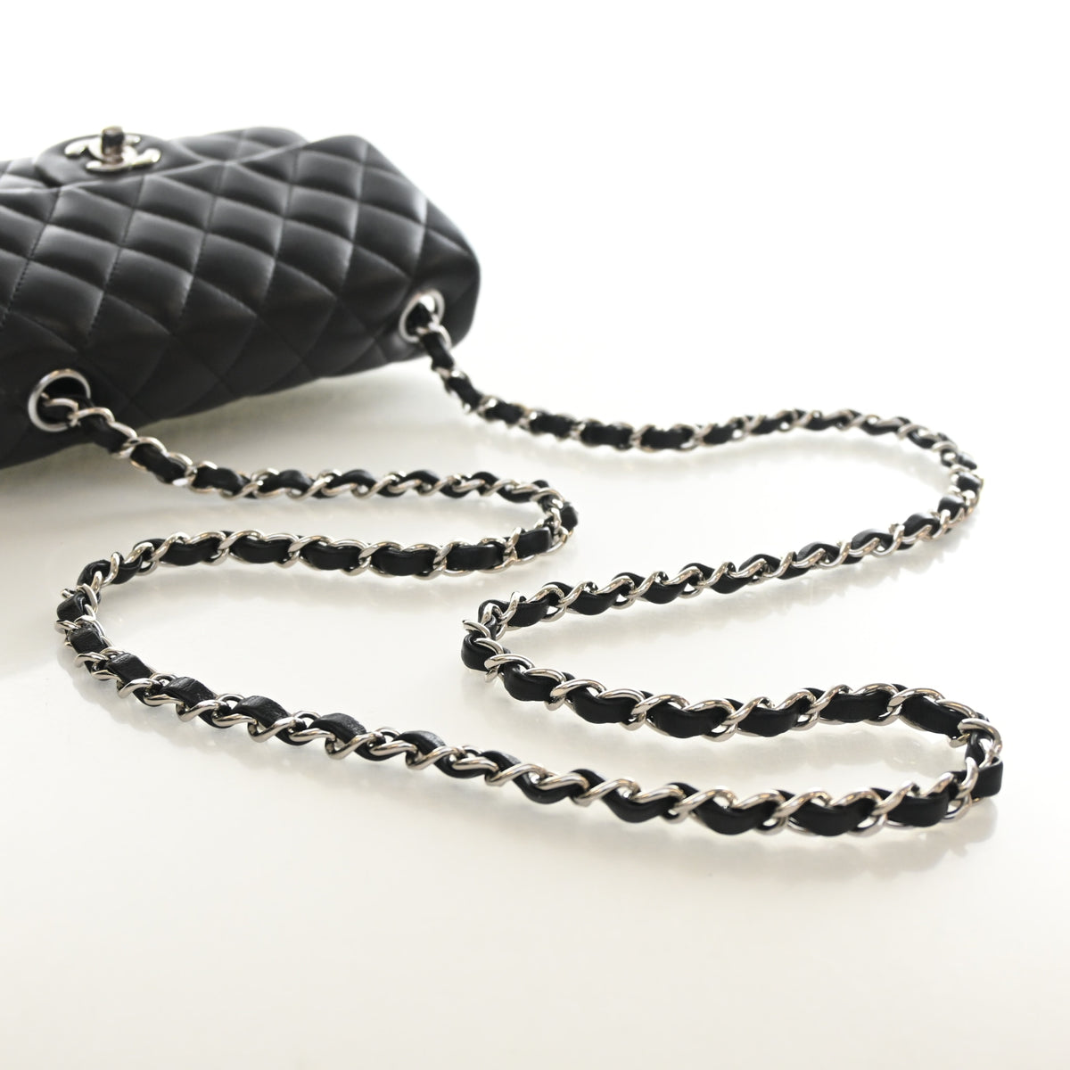Chanel Mini Lambskin Rectangular Classic Flap Bag, photo 10 of 16