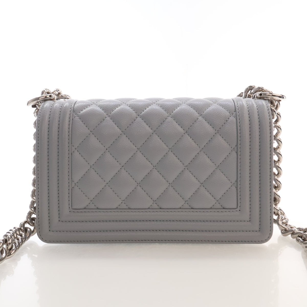 Pre-Owned Chanel Boy Bag Small Caviar Leather, front view, photo 10 of 16
