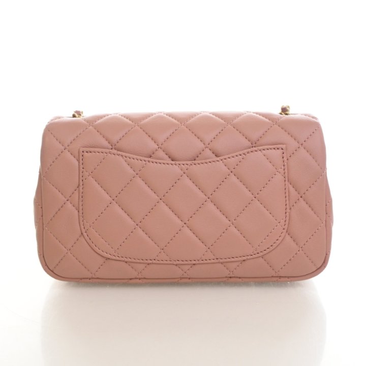 Chanel Mini Lambskin Pearl Crush Flap Bag, photo 11 of 15