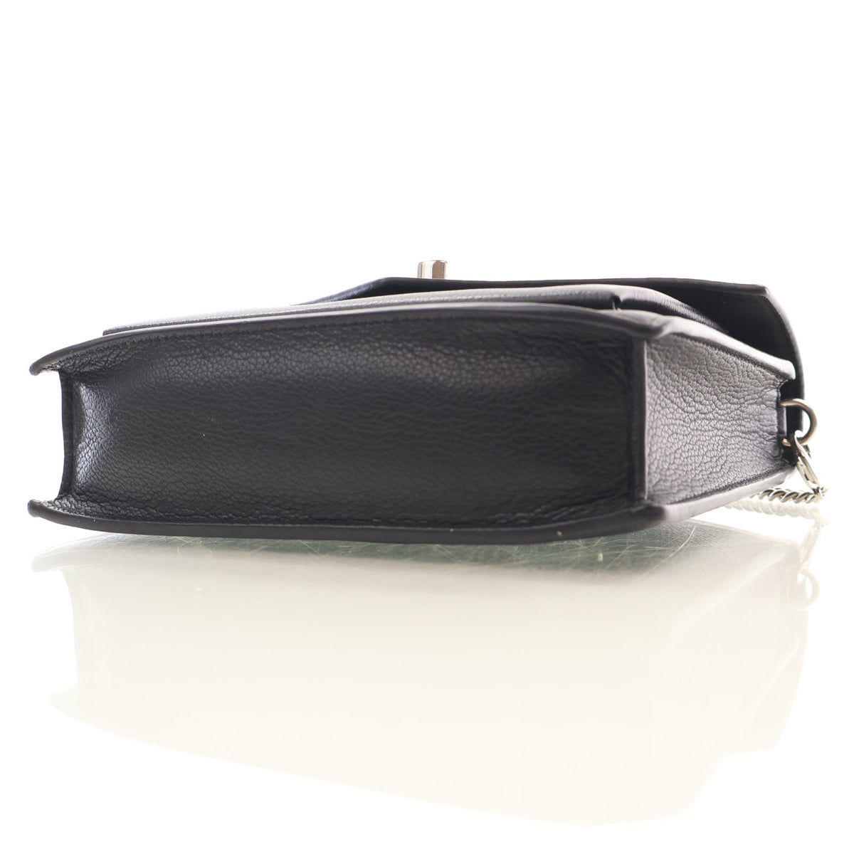 Pre-Owned Louis Vuitton Pochette Calfskin Mylockme Chain, side profile, photo 7 of 16