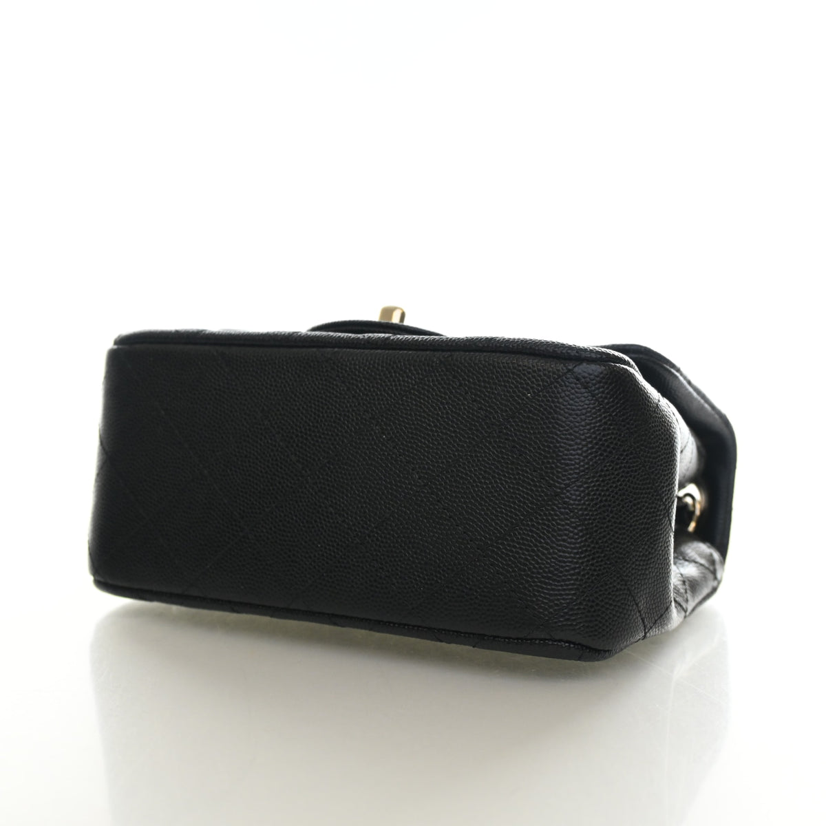 Chanel Mini Caviar Square Classic Flap Bag, photo 7 of 14