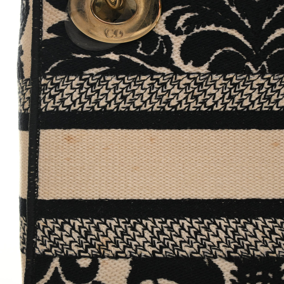 Christian Dior Mini Embroidered Canvas Lady D-Lite, photo 15 of 17