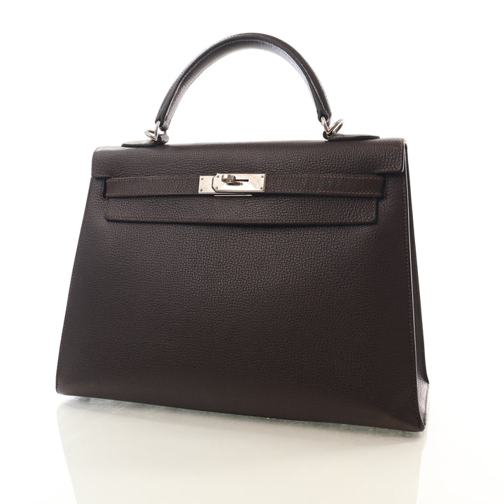Hermes Chocolat Ardennes Kelly 32