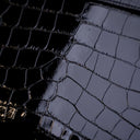 Hermes Noir Alligator Selli...