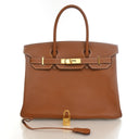 Hermes Vintage Gold Epsom B...