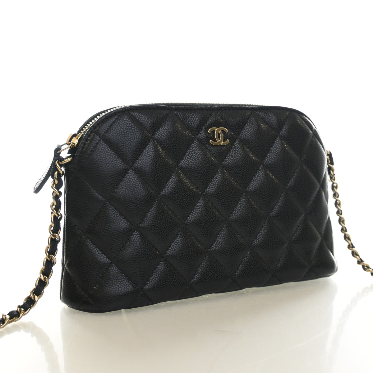 Chanel Caviar CC Dome Zip Clutch, photo 2 of 14