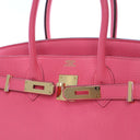 Hermes Rose Lipstick Togo B...