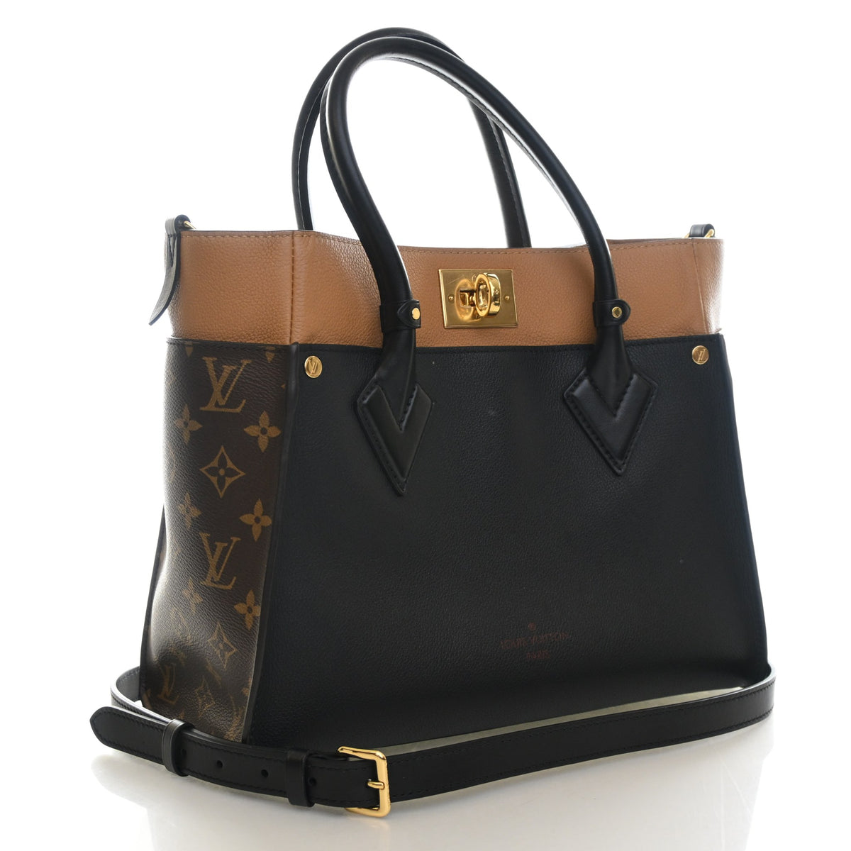 Pre-Owned Louis Vuitton MM Monogram On My Side, front view