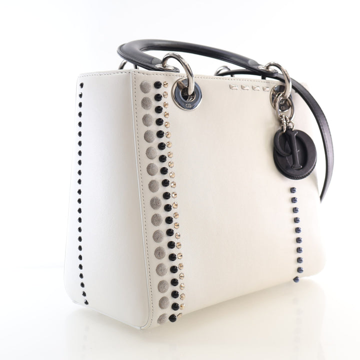 Christian Dior Medium Calfskin Lady Dior