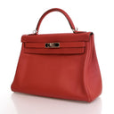 Hermes Rouge Vif Swift Kell...