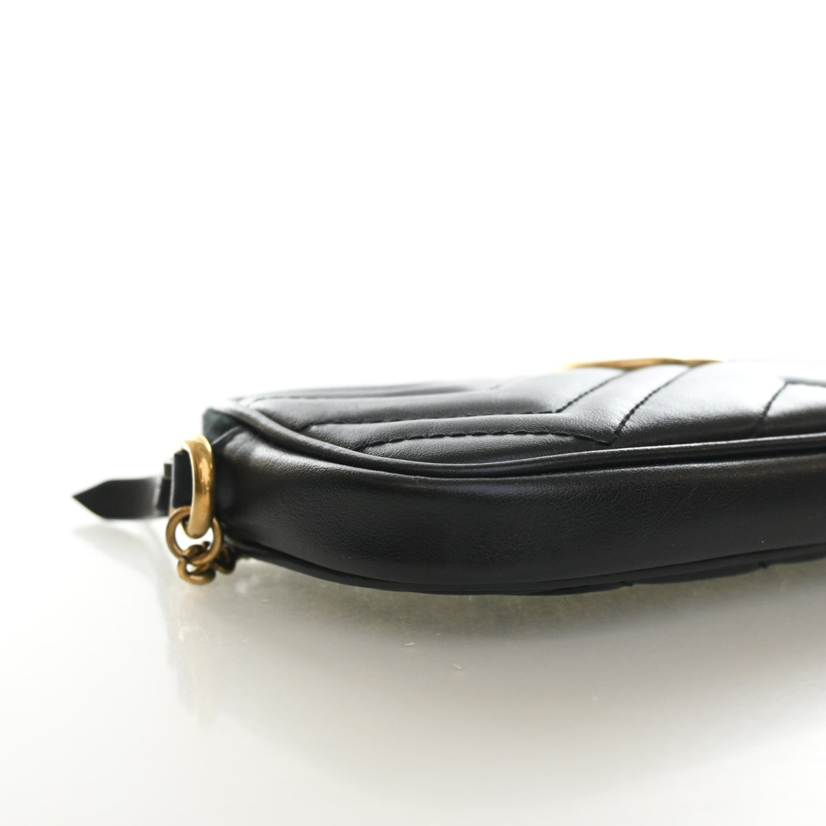 Gucci Mini Calfskin GG Marmont Zip Crossbody, photo 6 of 15