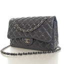 Chanel Jumbo Patent Classic...