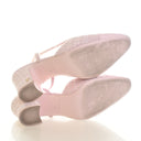 Chanel Pink Tweed Slingback...
