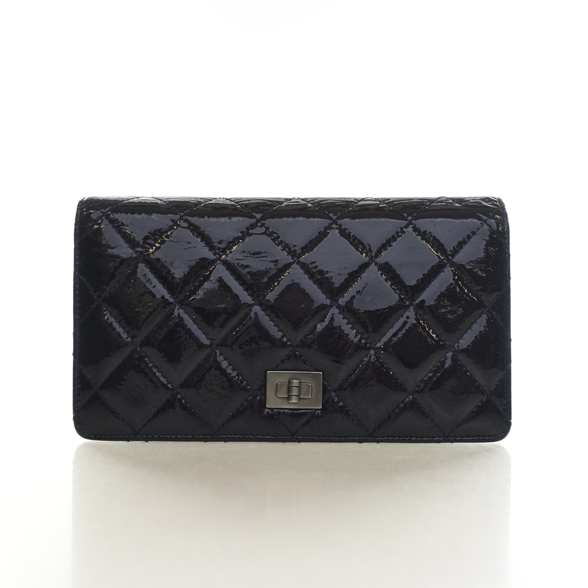 Chanel Patent Reissue Yen Wallet, photo 1 of 12
