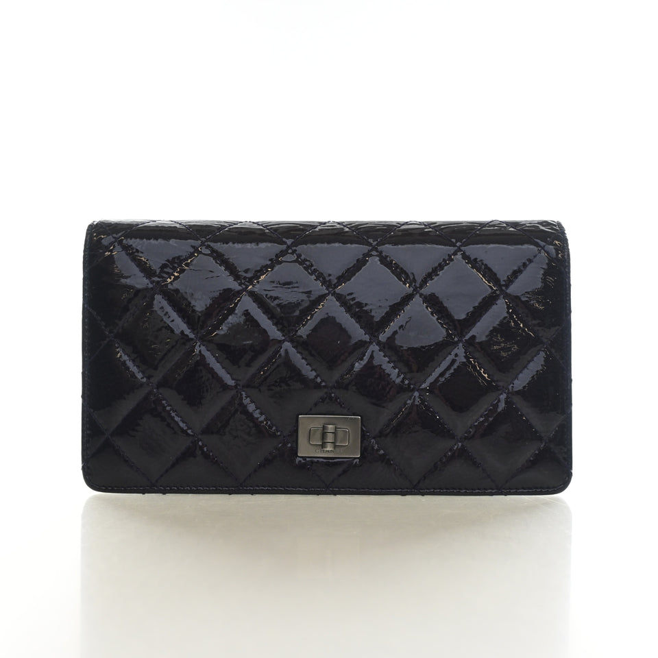 Chanel Patent Reissue Yen Wallet