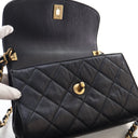 Chanel Mini Lambskin Top Ha...
