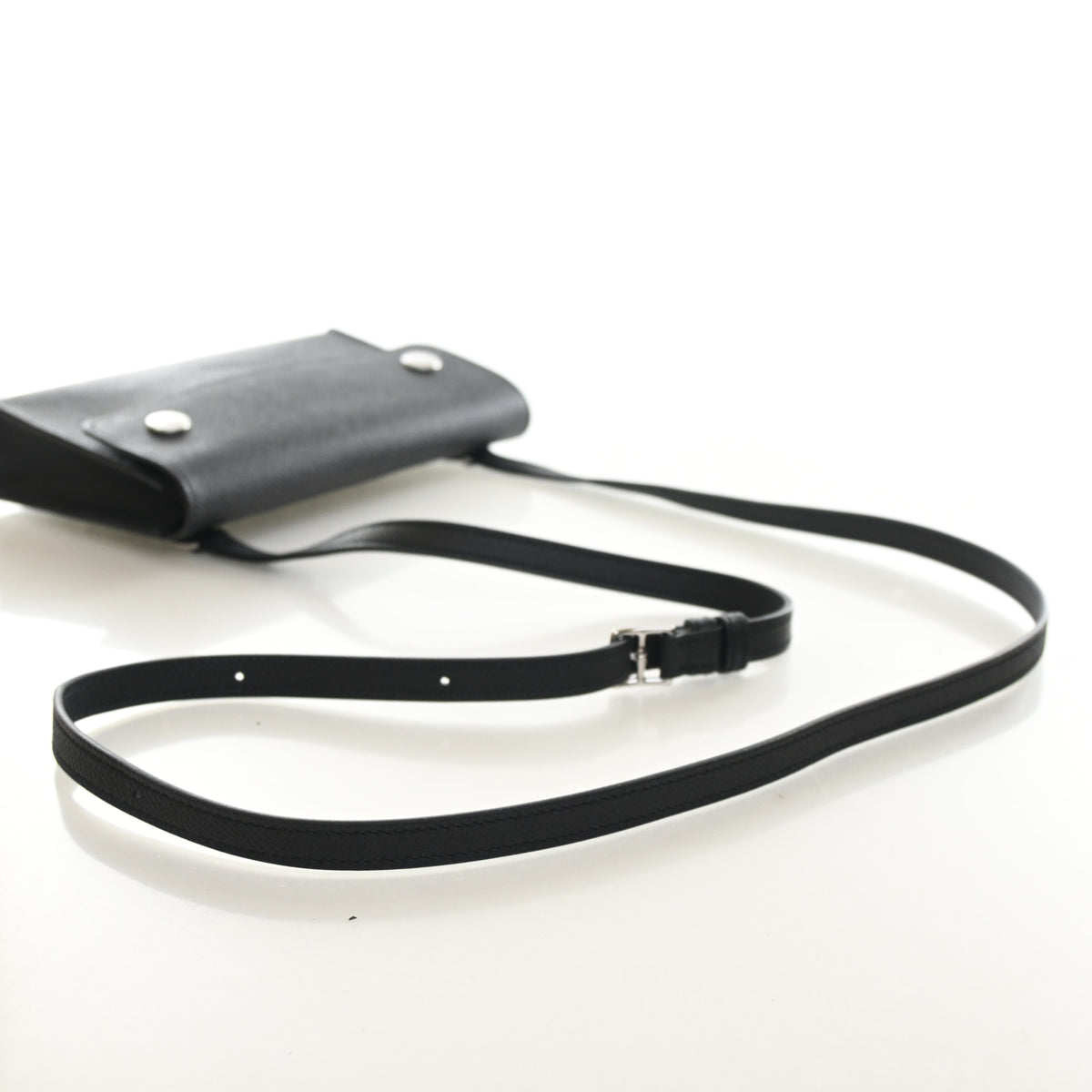 Hermes Noir Epsom Hermesnap Wallet, photo 9 of 12